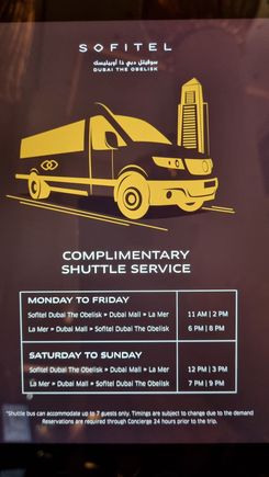 Shuttle to downtown area