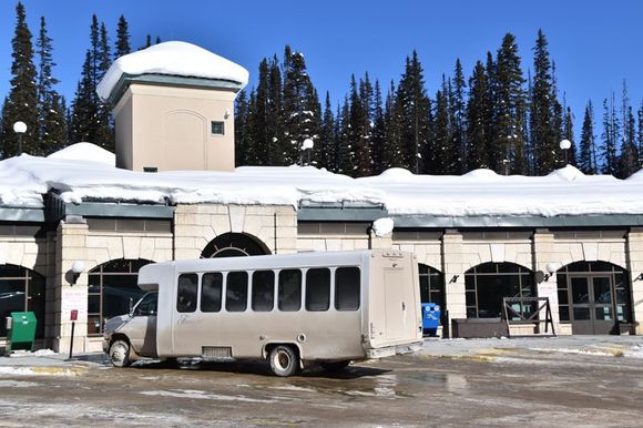 Ski Area Shuttle Bus