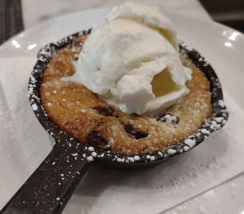 Skillet cookie
