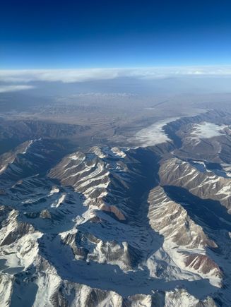 KL888 HKG-AMS
Northern Edge of the Tibetan Plateau.