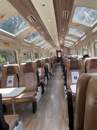 Nearly empty car