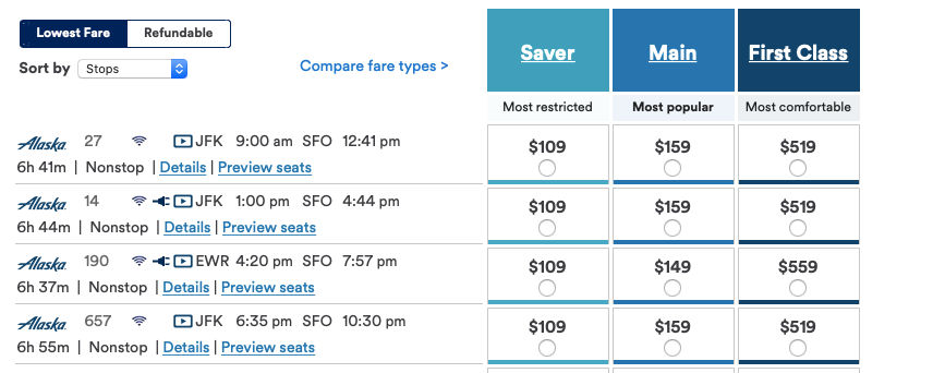 Lax to discount cmh one way