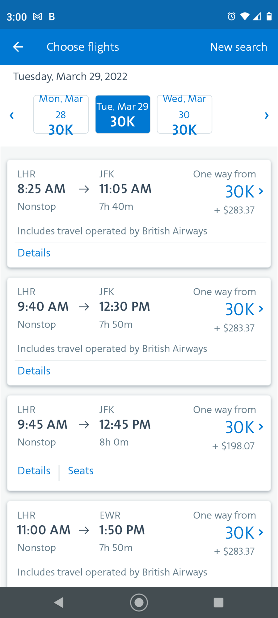 Blocked BA Award Space with Partner Airlines FlyerTalk Forums