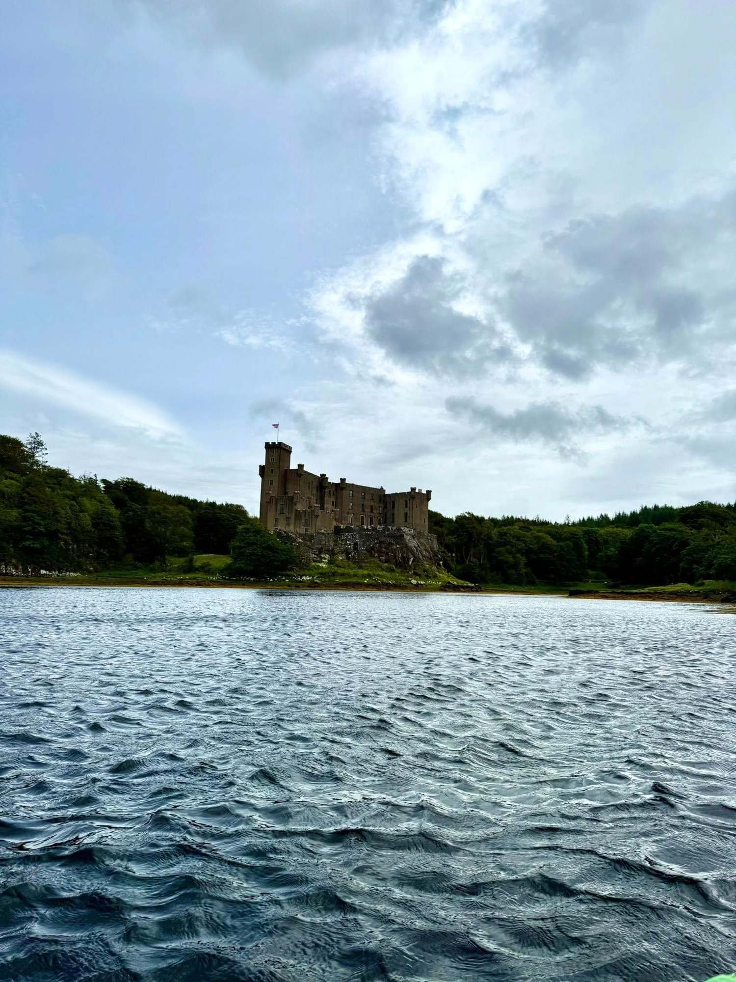 Dunvegan Castle from the water