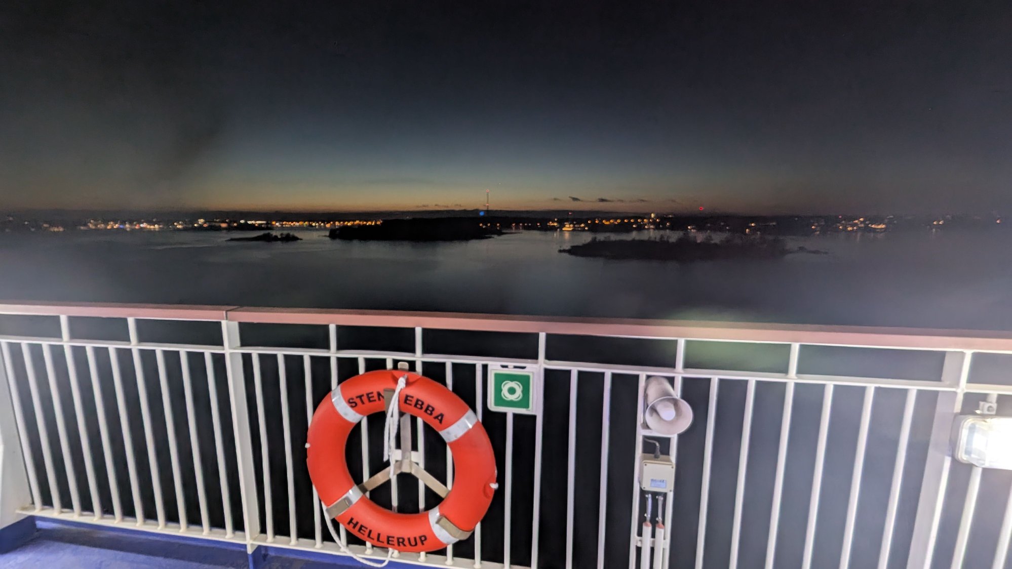 Leaving Karlskrona to Gdynia