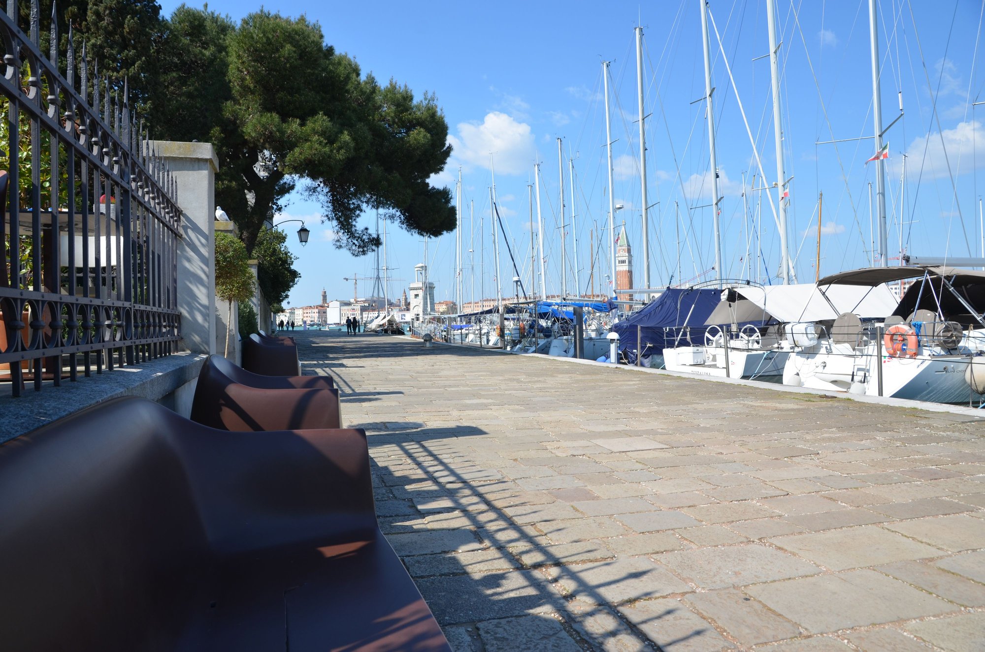 little port at San Giorgio Maggiore