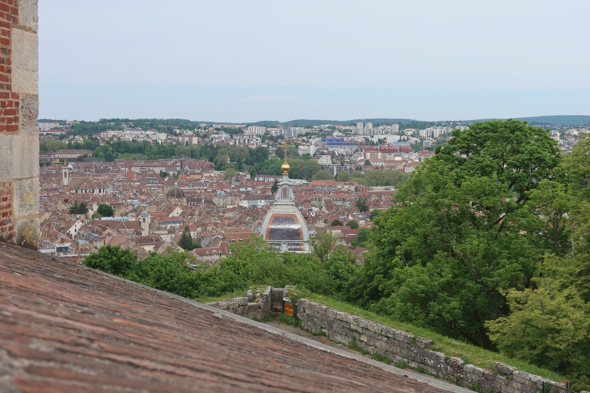 View of Besancon from Citadel