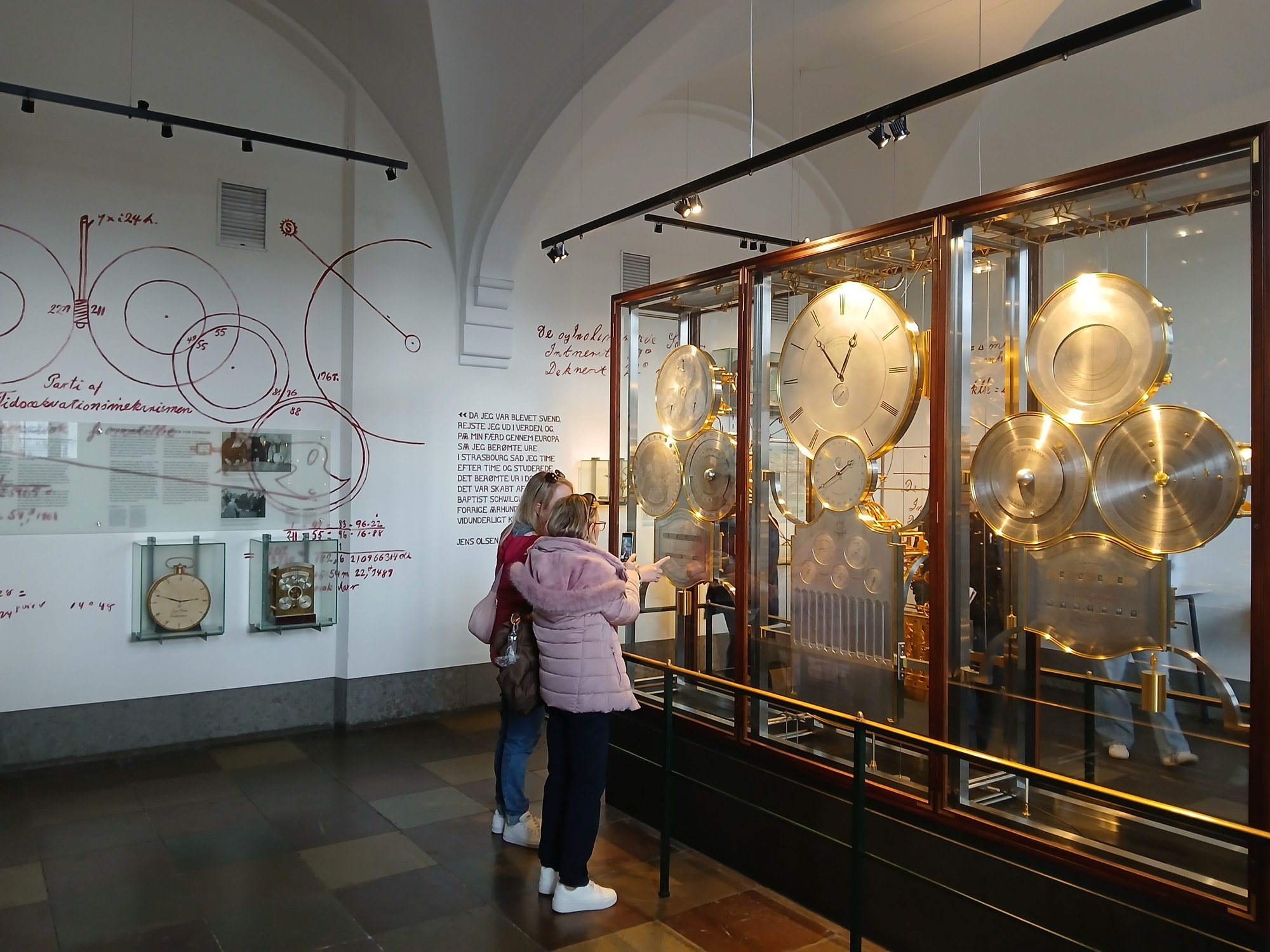 The astronomical clock housed inside (Jens Olsens World Clock) is one of the most advanced mechanical clocks in the world