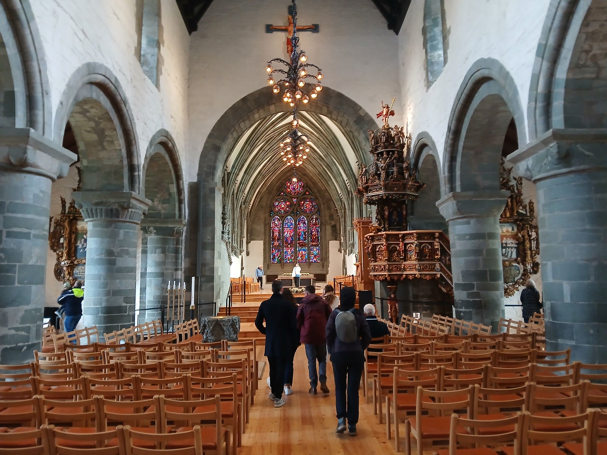 Stavanger Cathedral : Inside