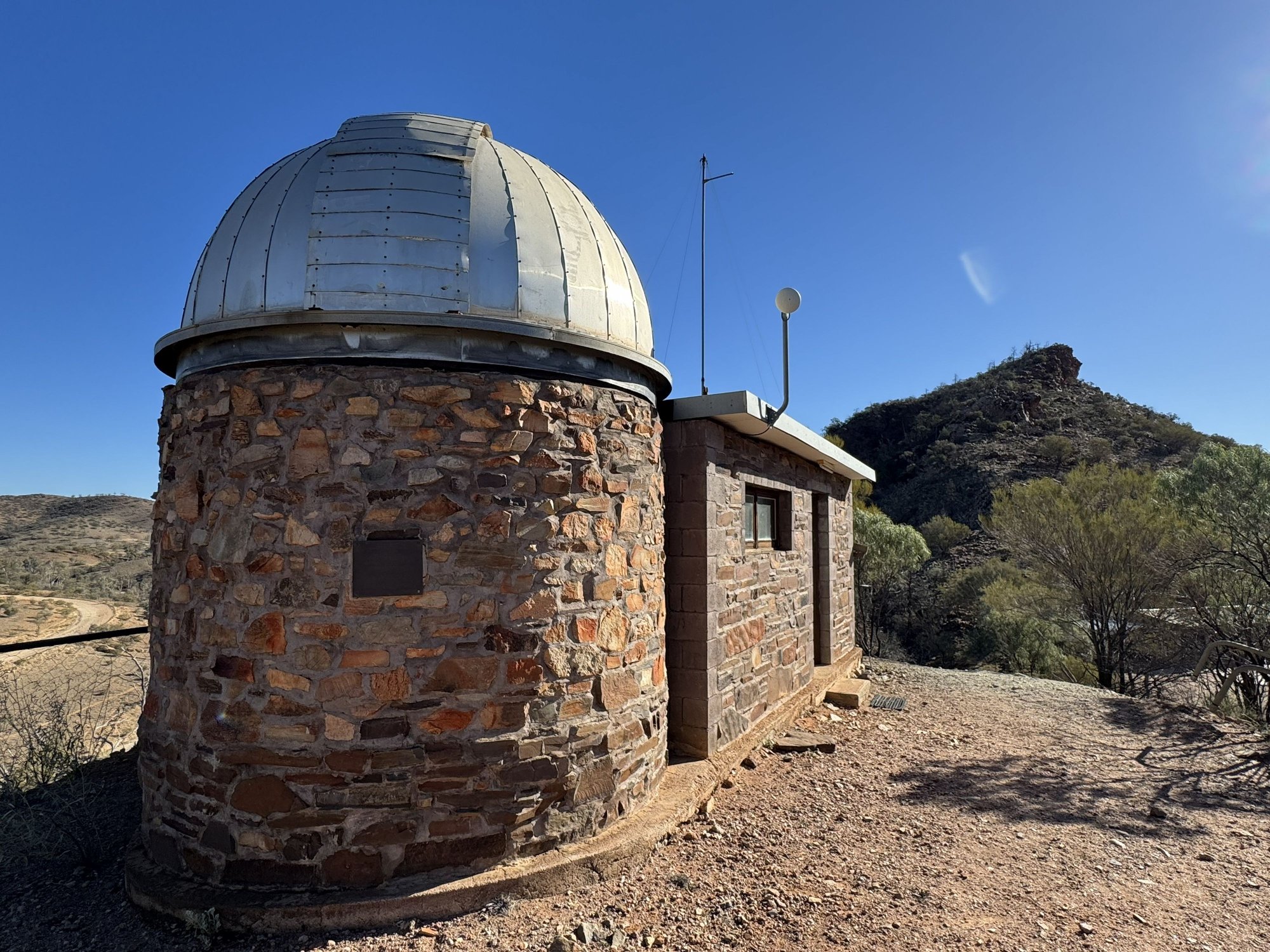 Arkaroola Observatory. A great place for stargazing, with clear dry skies and practically no light pollution.