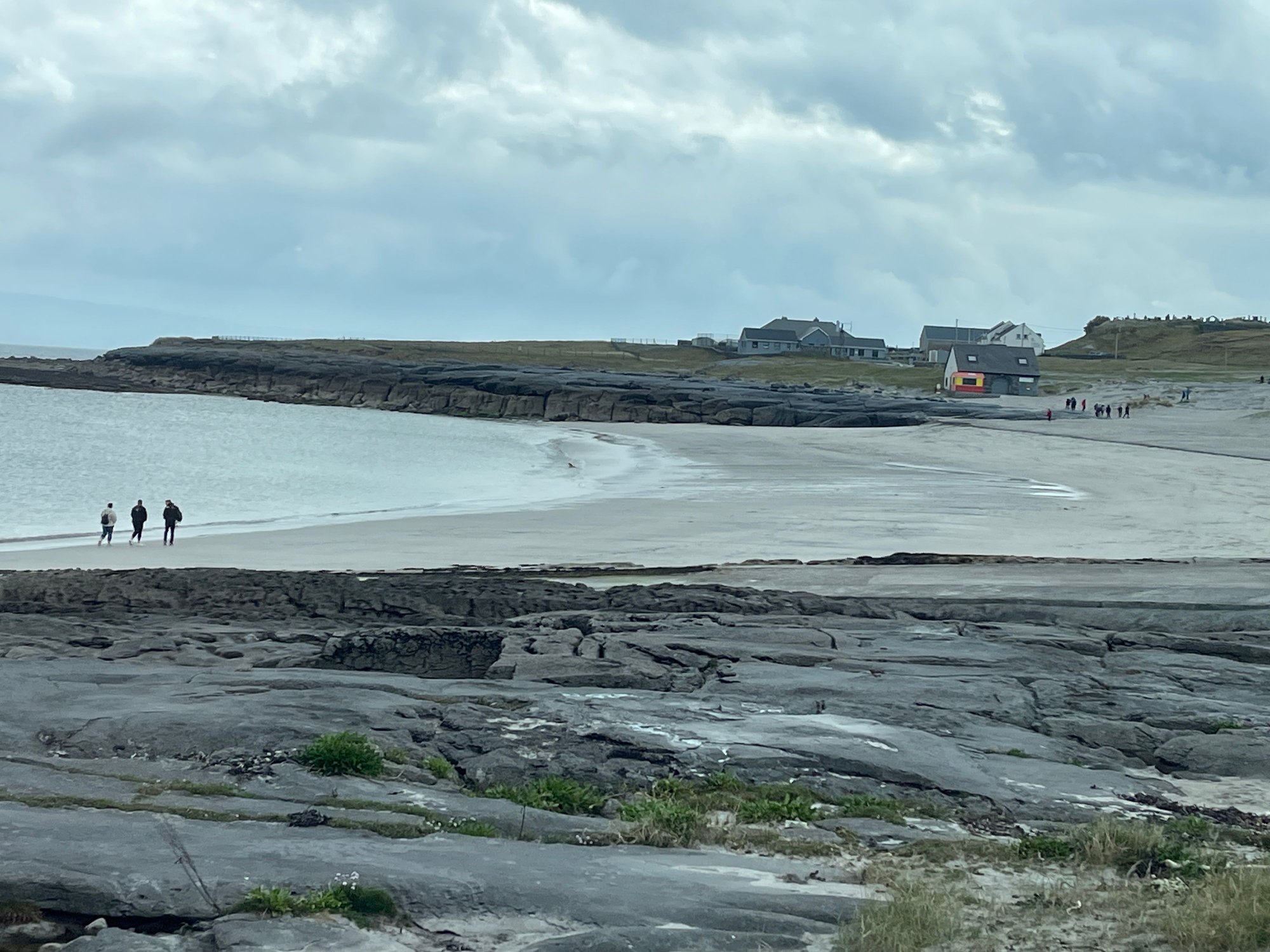 Beautiful beach, too cold to swim!