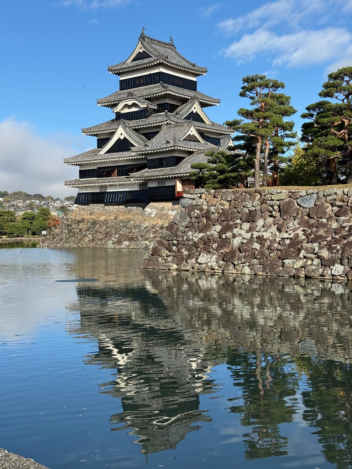 Matsumoto Castle by day.....................