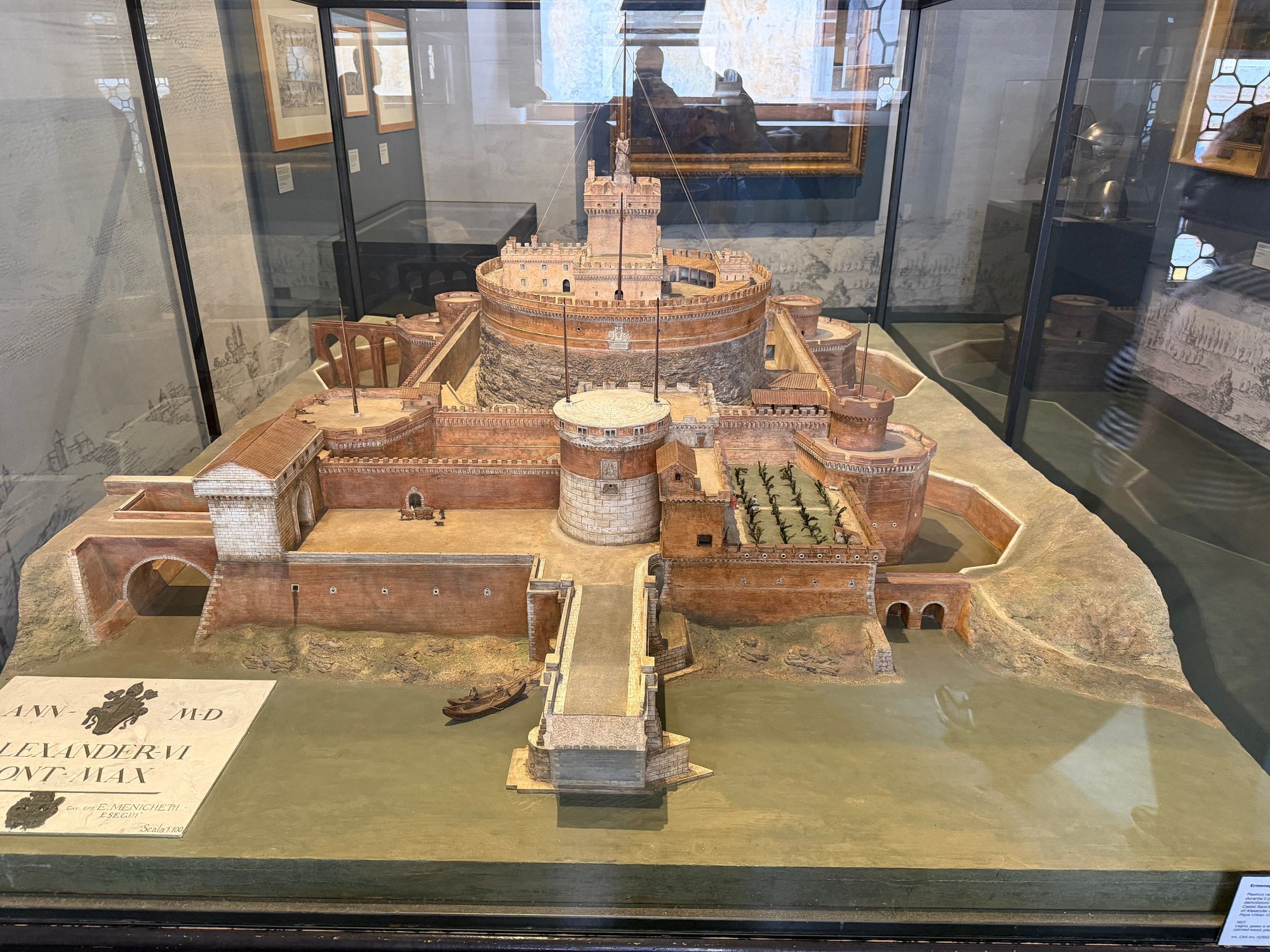 Model of the castle