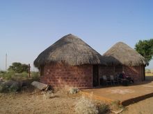 Hacra desert camp huts