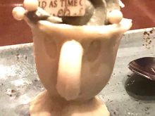 The grey stuff was delicious 