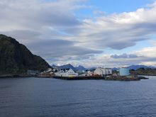 Arriving in Stamsund