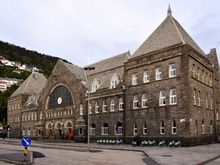 Bergen Train Station,  a quiet day  at the Station