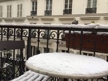 Paris this morning.