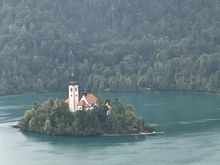 Photo of the Island from the castle.