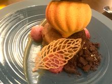 Dessert at Topolino’s which was almost too pretty to ear