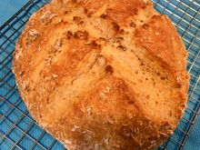 Hope the soda bread tastes better than the photo looks.