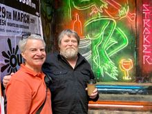 Some Melbourne street art for which the city is renown.