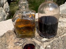 They have all kinds of terrific liqueurs over here.