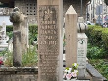 We went past a number of cemeteries in the city.  When you look at the names and dates it is primarily in 1993