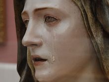 Her tear looked so real.