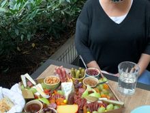 
I think the point IS to pack a lot on there. And then post it on Instagram. This was our Covid charcuterie gtg. 