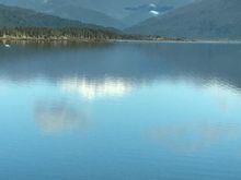Coming back past  Lake Brunner around  lunch time 