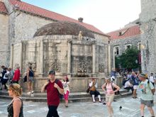 Onofrio's Big Fountain. Dubrovnik had an aqueduct that brought water from 7 miles away.