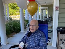 
tom - sorry - Fodor's didn't like the formatting... here is Dad in a jpeg format.

Annhig - happy early birthday to your Mom!

AMC - Love your Dad's photo - and he makes a tasty looking dinner!