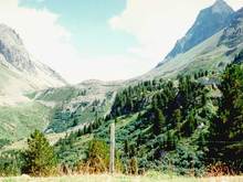 Flüela pass, en route to St. Moritz