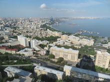 Baku City Skyline