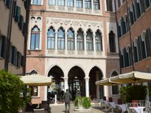luxury hotel in a palazzo
