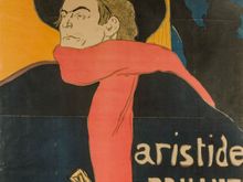 The Muse des Beaux-Arts had a Toulouse Lautrec exhibit: '...et les Maitres de l'Affiche'. Many will recognize the above Montmartre Belle Epoque poster (Cocteau, Modigliani, Picasso, Gaugin, Whistler). We also saw the 'Chat Noir' poster, cancan depictions, plus lithographs of Sarah Bernhardt, ads for absinthe, cookies, cocoa and chocolate. Fave story: to mock pretentious critics, the above artists once entered a painting in a contest that'd been made after tying a brush to a mule's tail. It won! 