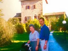 Our farmhouse stay for the weekend in Orvieto. 