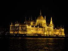 Buda Castle from the boat ride 