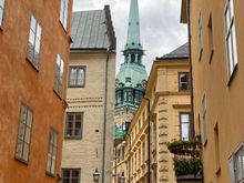 Steeple of the German Church in Gamla Stan