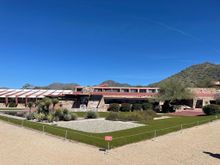 Adding a few Arizona pictures. Not ready to add pictures of me here, so you get scenery. Taliesen West, Frank Lloyd Wright’s winter retreat. Mimics the mountain  shape. If you turn 180, you will see a stunning vista extending to Phoenix. They do a wine tour at sunset  that is supposed to be spectacular. 