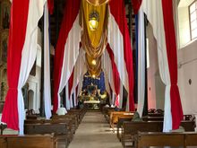 Beautiful church just 10 minutes outside of the city of Antigua.