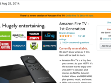 Fire TV was new technology in 2014.  This is the first generation of what is now your Firestick.