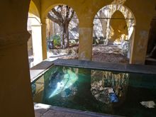 Lavoir in Saorge. There are a couple of others there. Mayor Cournayer chastised youths for taking a dip in them during heat waves.