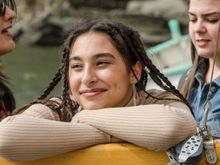 This visiting Naples teen OKed my request to take her photograph.