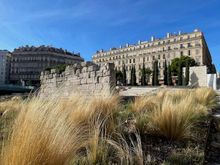 The fortifications were part of the entrance to the old city. They date to the 2nd C BC.