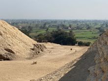 Looking toward Fayoum Oasis