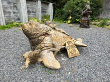 Chainsaw wood carved sculpture 