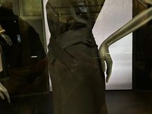 I couldn’t get a good picture of this gown but the design is very elegant. 
