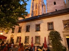 Perfect evening for outdoor dining 